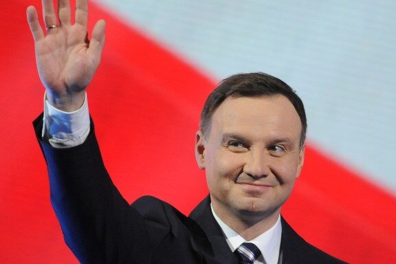 in Warsaw, Poland, Saturday, Feb. 7, 2015. (AP Photo/Alik Keplicz)