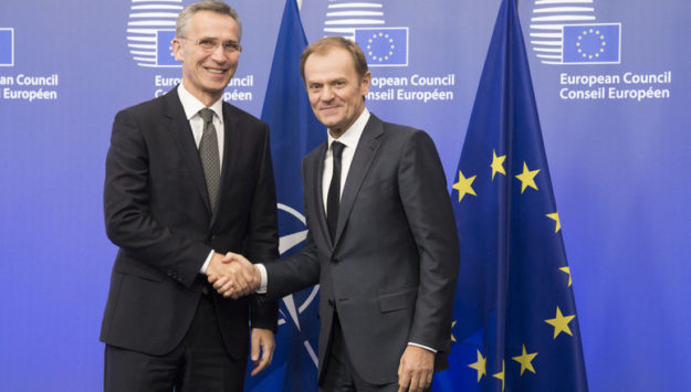 NATO Secretary General meets the President of the European Council