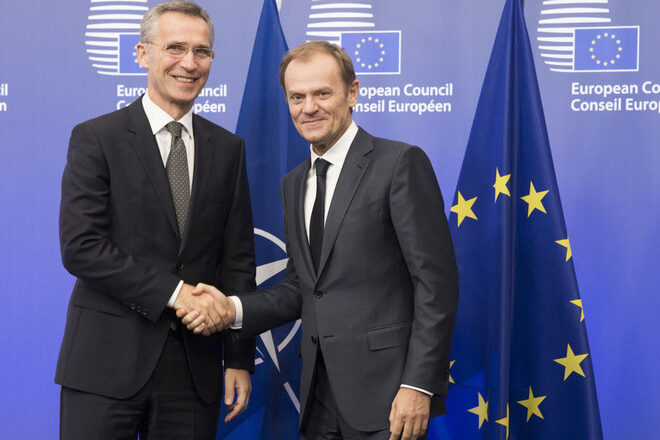 NATO Secretary General meets the President of the European Council