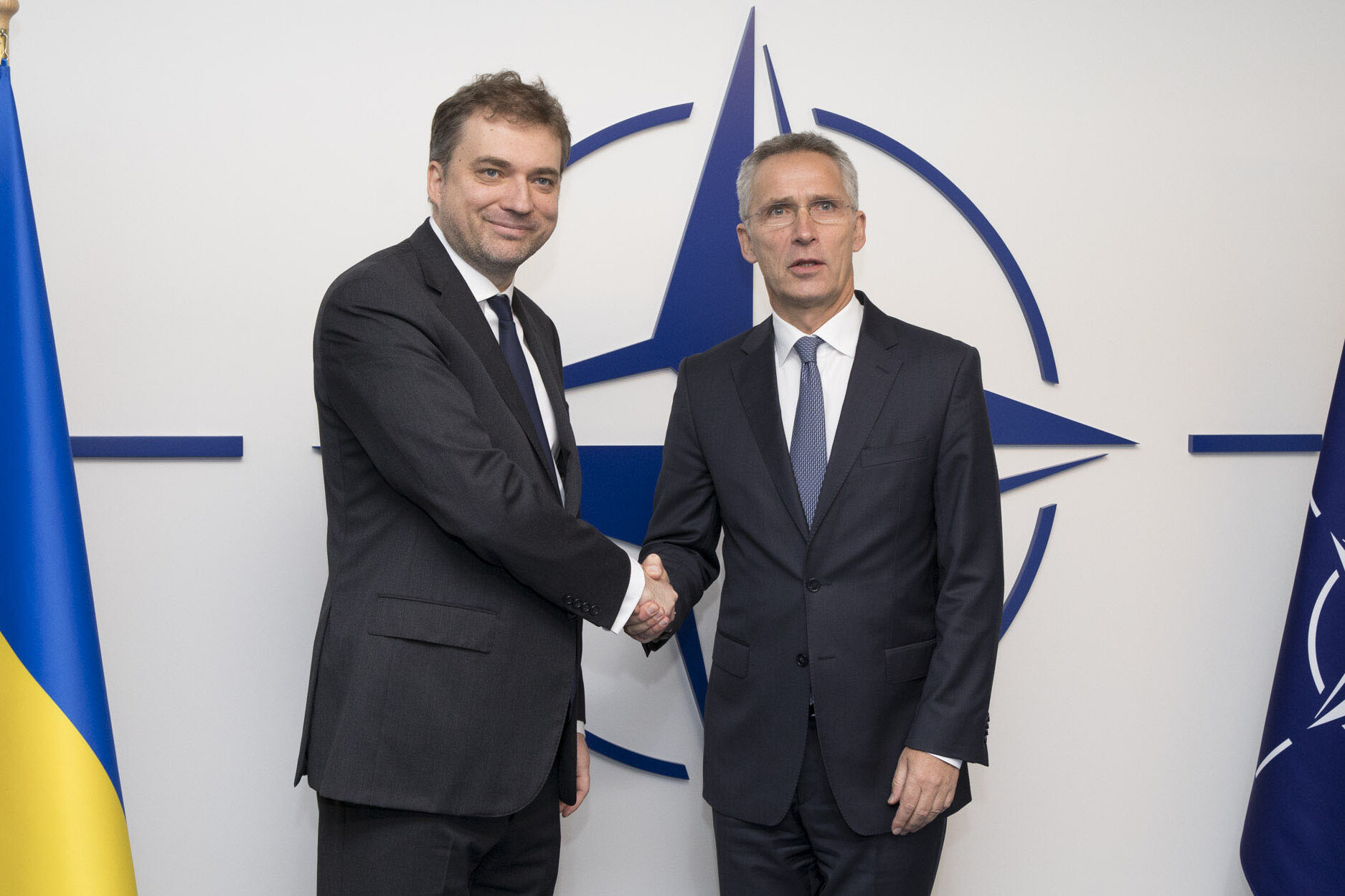 Meetings of the NATO Defence Ministers at NATO Headquarters in Brussels – Bilateral Meeting between NATO Secretary General and the Minister of Defence of Ukraine